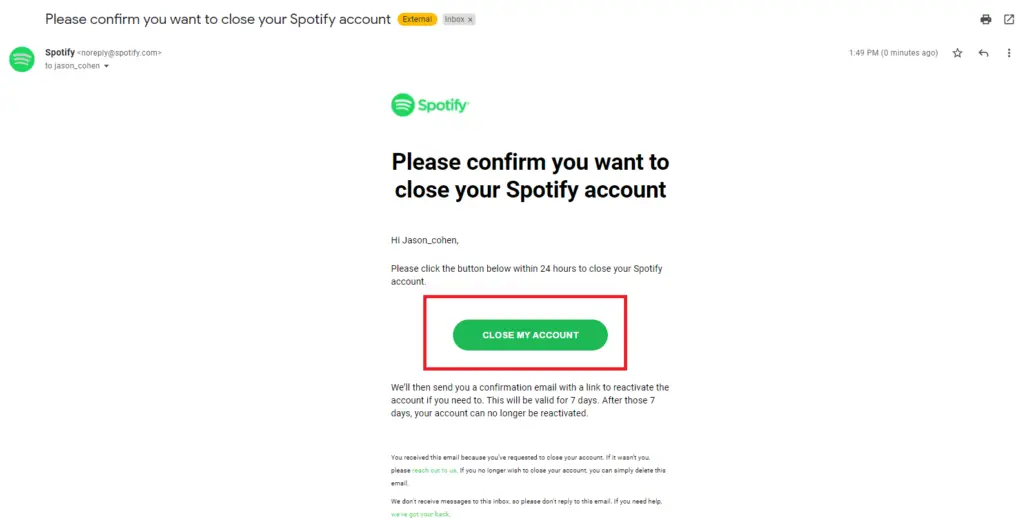 文章:《如何取消Spotify Premium(并删除免费帐户)》_配图7