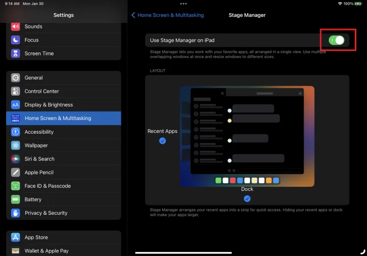 文章:《清理桌面：如何使用Stage Manager在iPad和Mac上执行多任务》_配图1