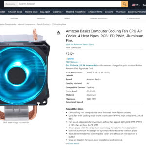 文章:《Amazon Basics House品牌进军PC零部件市场》缩略图