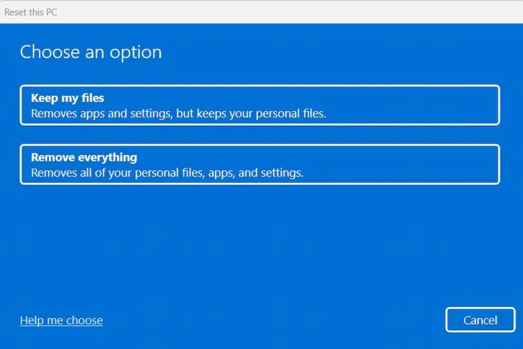 文章:《如何重置您的Windows 11笔记本电脑》_配图3