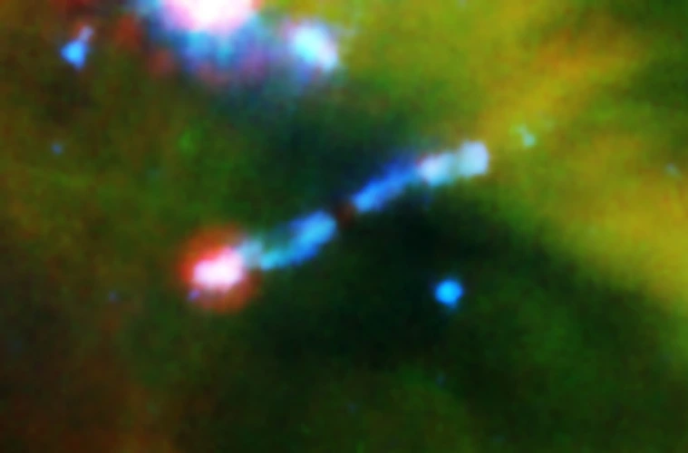 文章:《詹姆斯·韦伯望远镜捕捉到新生恒星的狂野图像》_配图1