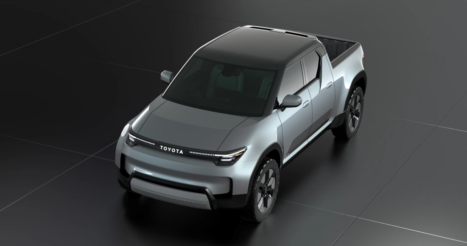 文章:《丰田的下一款电动汽车？新概念包括400英里里程的紧凑型皮卡》_配图2