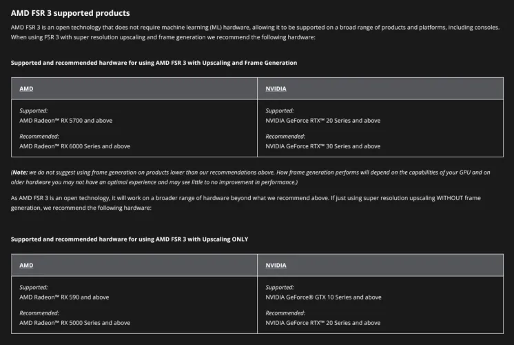 文章:《AMD FSR 3与NVIDIA DLSS 3：异同》_配图2